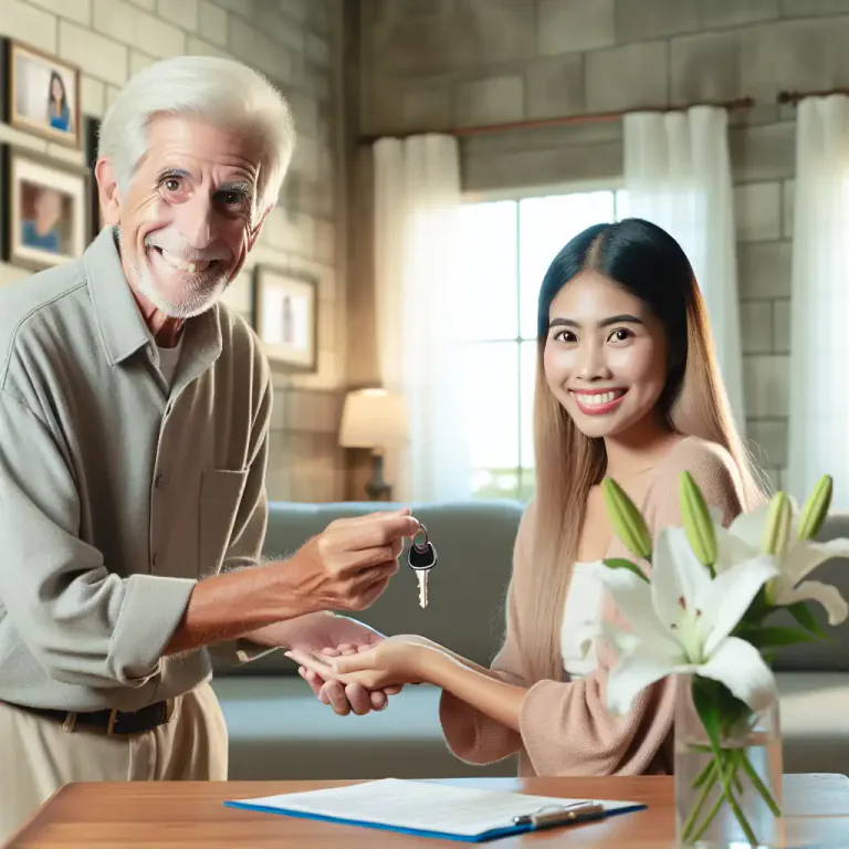 Visual representation of "gift" - The act of giving