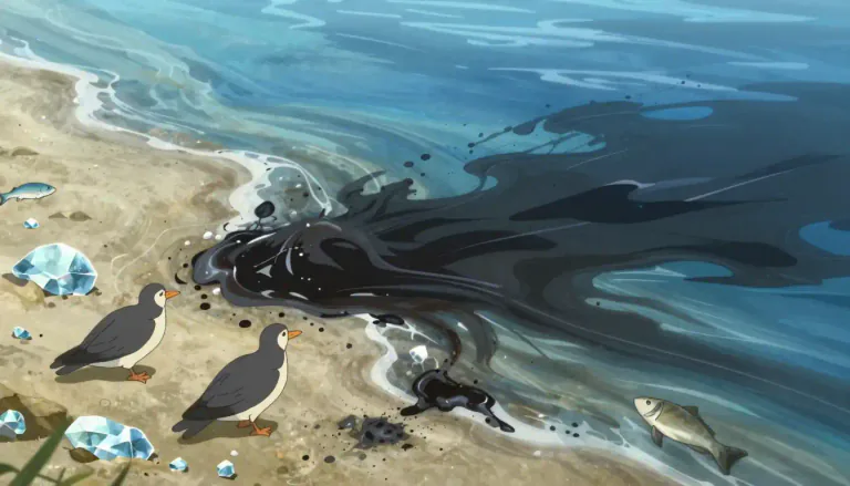 Visual representation of "taint" - To contaminate or pollute something