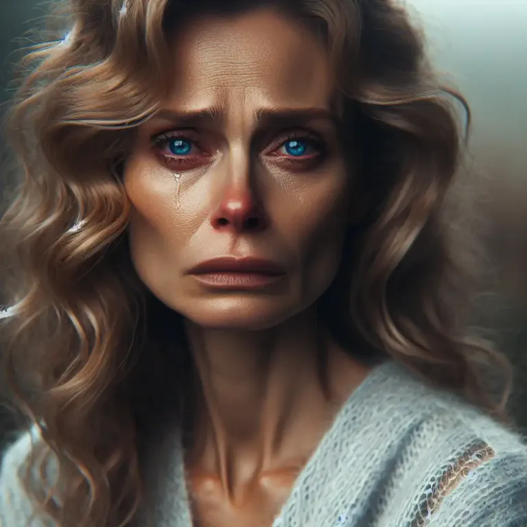 Visual representation of "sorrowful" - Expressive of grief or sorrow