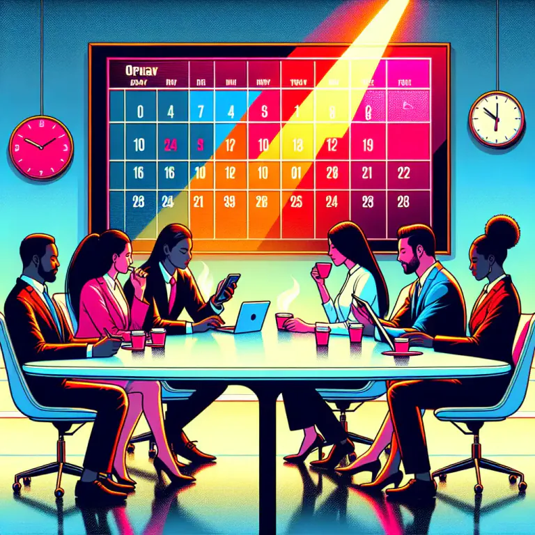 Visual representation of "take place" - to happen, to occur, or to be carried out