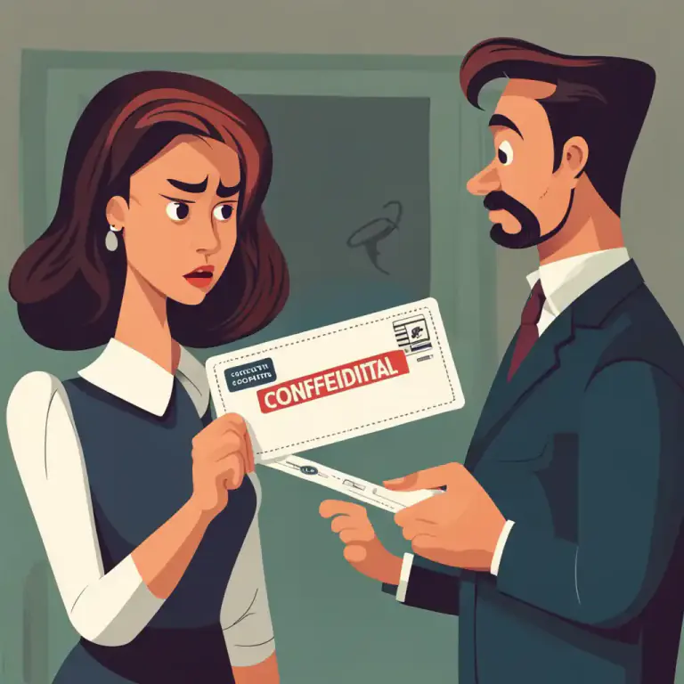 Visual representation of "blackmail" - To threaten to share someone's secret unless they do something, usually to give money