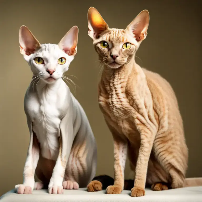 Visual representation of "rex" - A breed of cat with curly fur