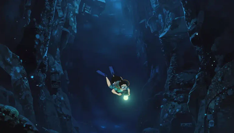 Visual representation of "abyssal" - Extremely deep or unfathomably vast