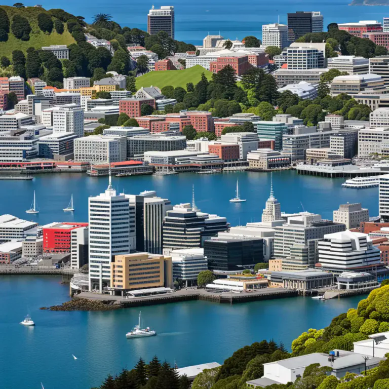 Visual representation of "wellington" - The capital city of New Zealand.