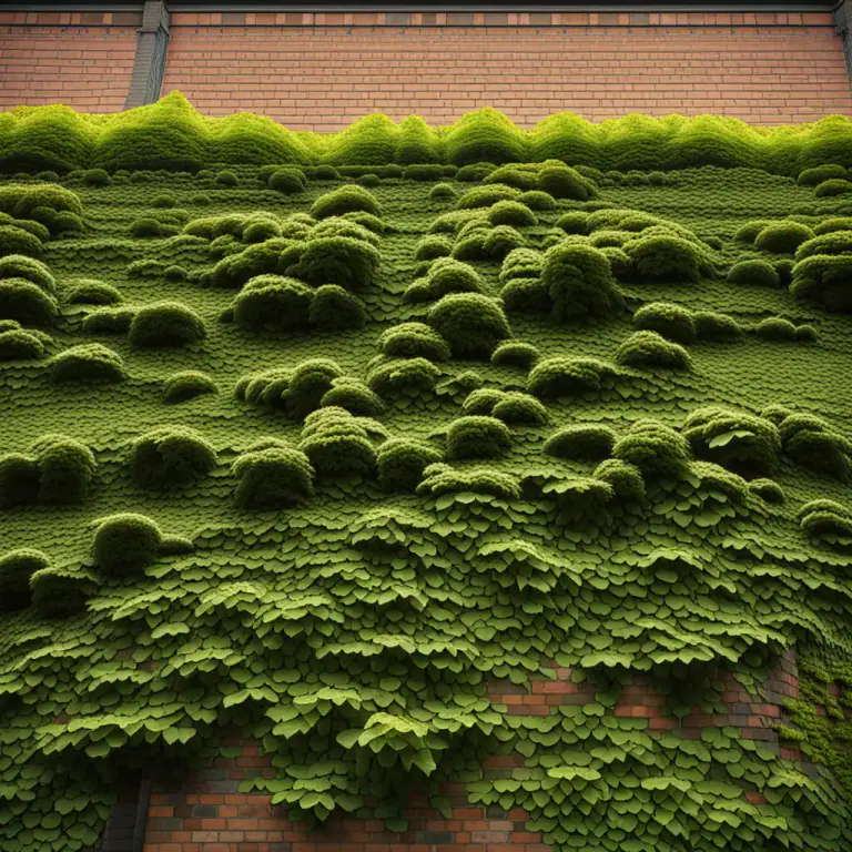 Visual representation of "rampant" - In the context of botany, rampant describes a plant that is growing strongly and to a great height.