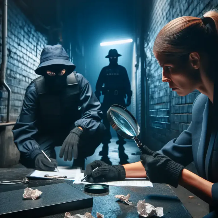 Visual representation of "criminality" - The tendency to commit a crime or illegal conduct