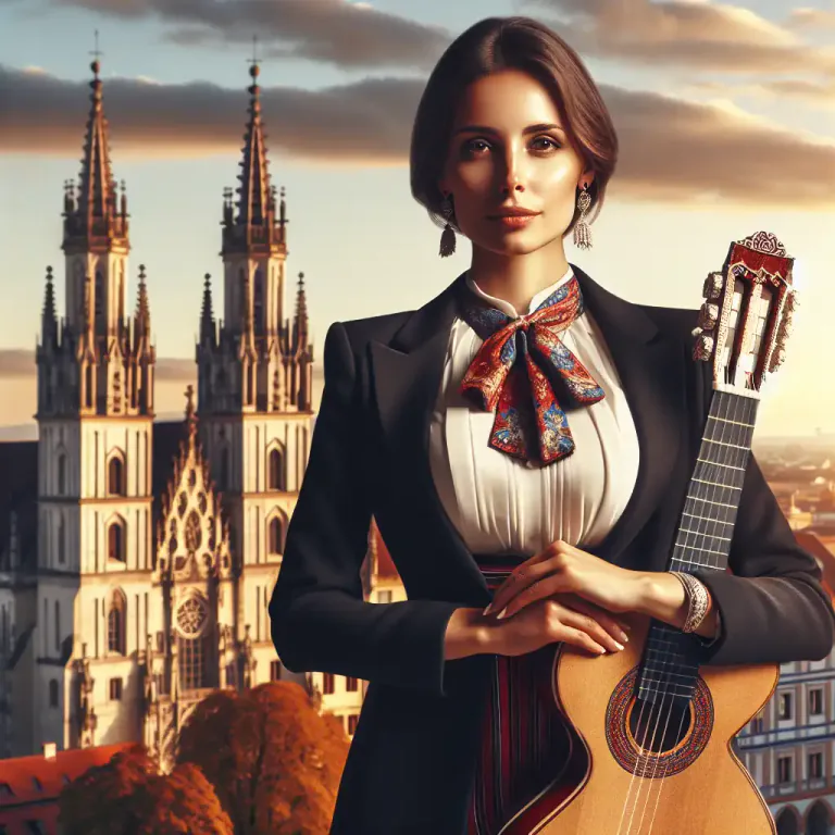 Visual representation of "ambassadress" - A woman who is a representative or promoter of a specific activity or cause.