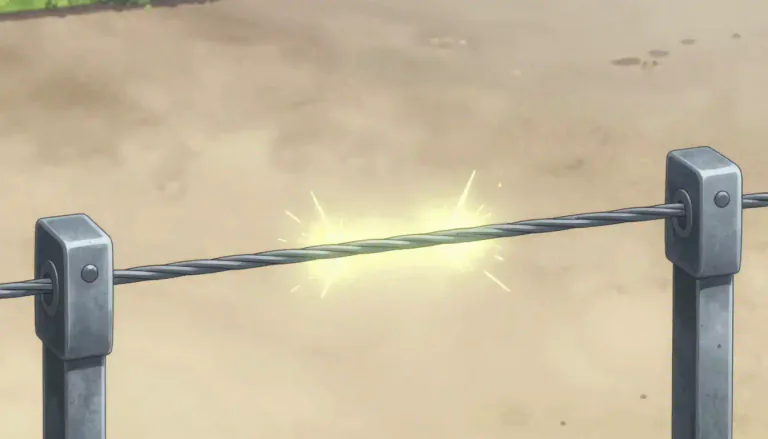 Visual representation of "tensile" - Related to the ability of something to be stretched or pulled without breaking
