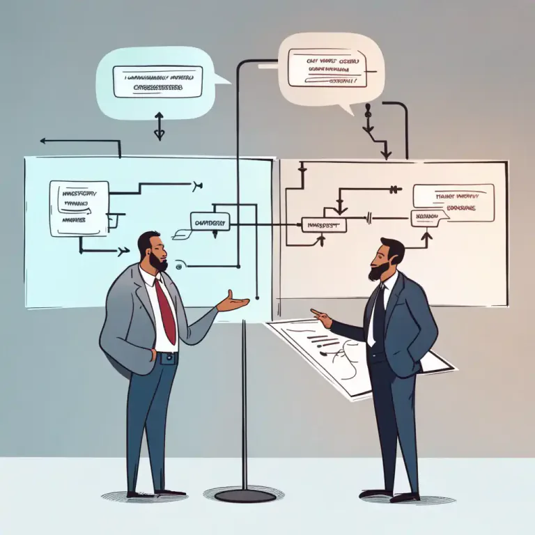 Visual representation of "I dare say" - Used to politely introduce or soften a disagreement or criticism