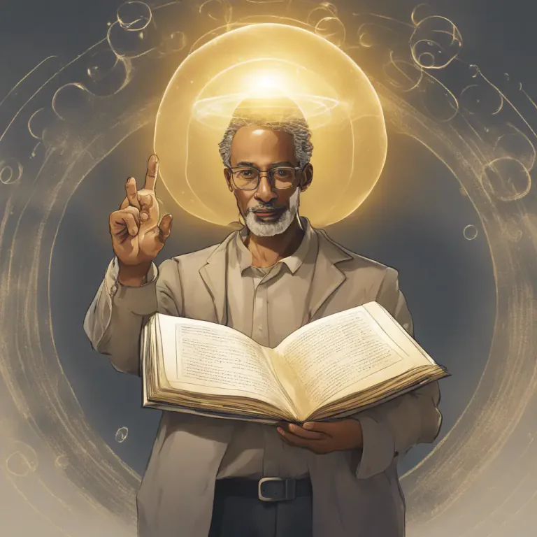 Visual representation of "honest to God/goodness" - Used to emphasize that something is true