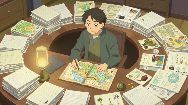 Visual representation of "comprehensive" - Including everything, detailed.