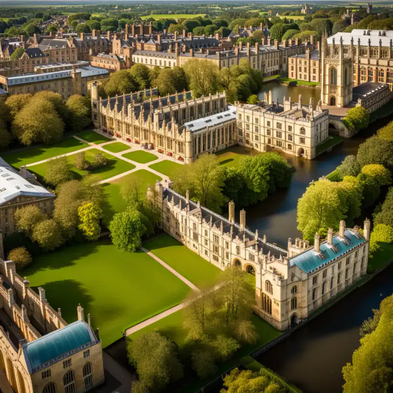 Visual representation of "cam" - A river in eastern England that flows through Cambridge, a city that is famous for its university.