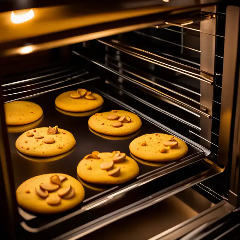 Visual representation of "bake" - To become cooked in the oven.