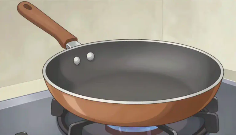 Visual representation of "frypan" - A frypan is a shallow cooking pan made of metal or a similar material, used for frying food.