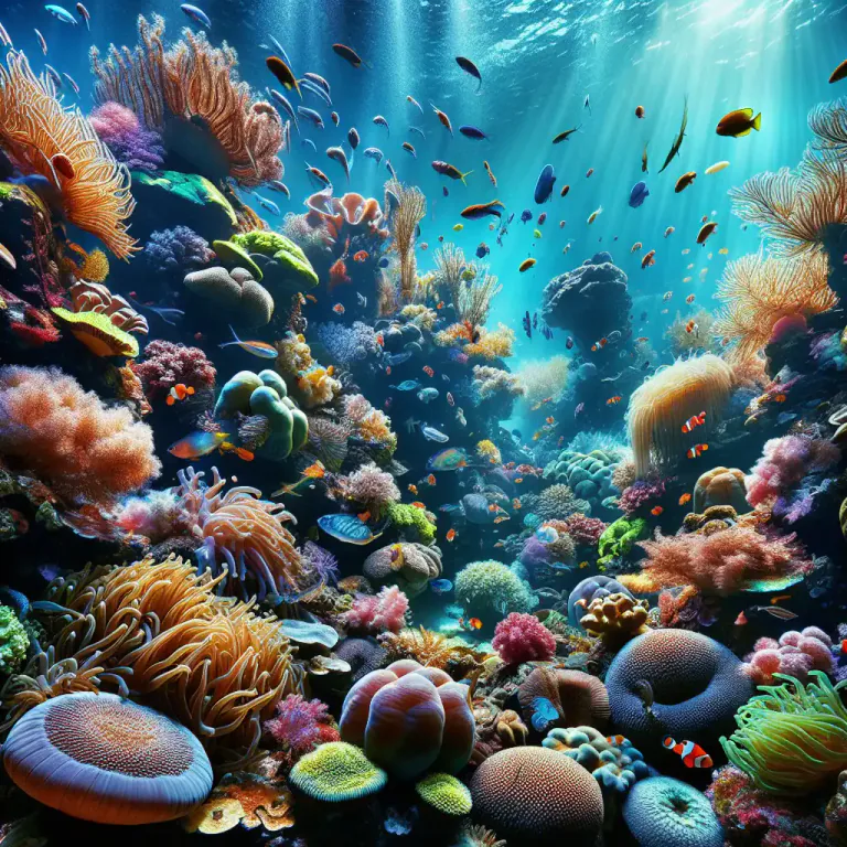 Visual representation of "habitat" - A particular type of environment regarded as a home for organisms