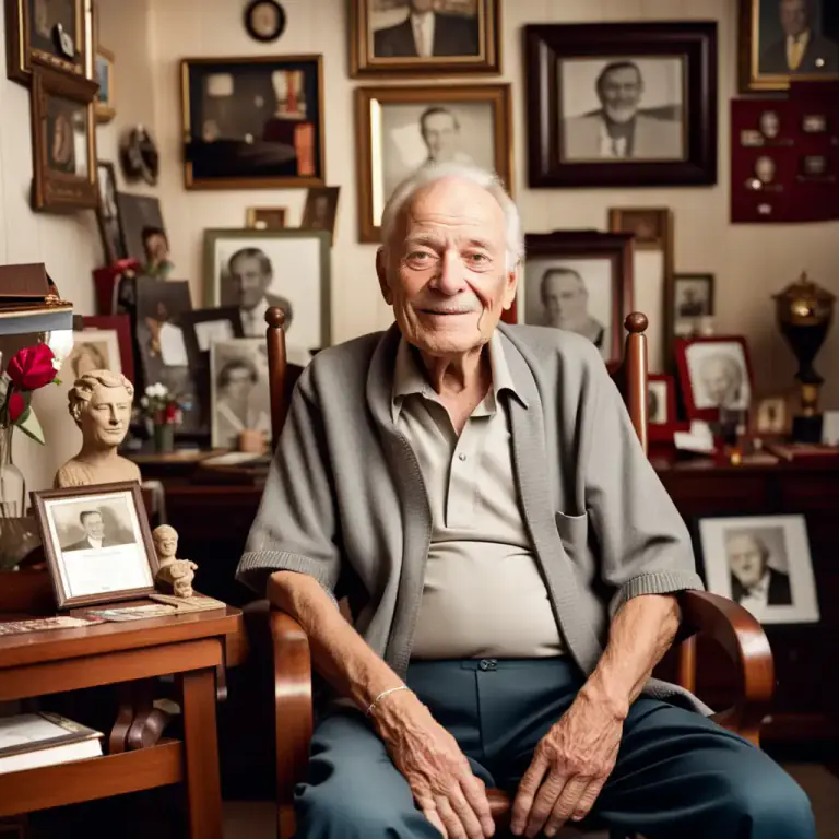 Visual representation of "somebody had a good innings" - The person lived a long life or had a long career, often used when someone has died or is retiring.