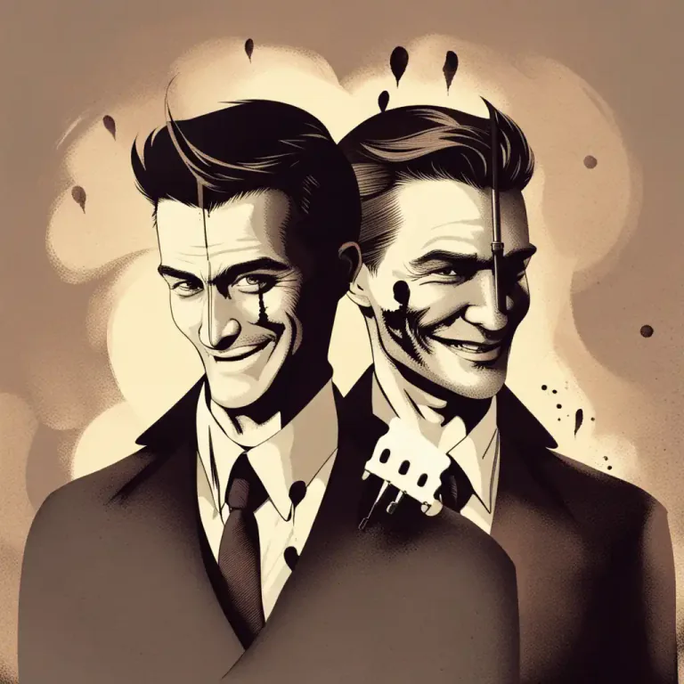 Visual representation of "knife" - A term used to refer to a person who is two-faced or back-stabbing