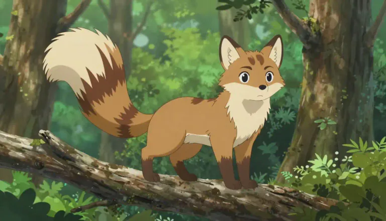 Visual representation of "ringtail" - A ringtail is a type of animal known for its long, bushy tail with rings or bands that are often distinct in color.