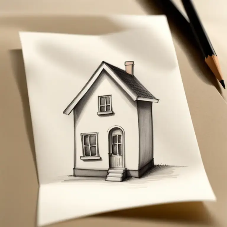 Visual representation of "pencil" - To write, draw, or color something using a pencil.