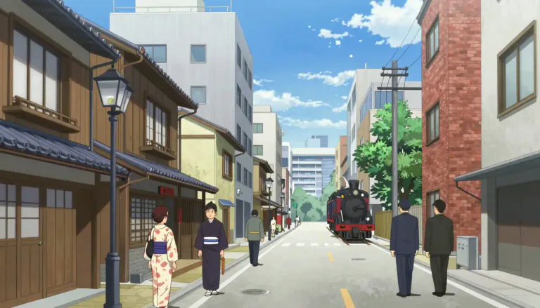 Visual representation of "meiji" - The Meiji period was a time of major political, economic, and social change in Japan, which led to modernization and Western influence.