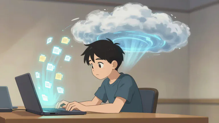 Visual representation of "upload" - To send data or files from your computer to another system, especially the internet or a larger computer system.