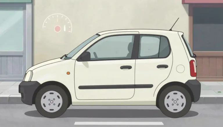 Visual representation of "econobox" - A small, inexpensive car that is designed to be economical regarding fuel consumption and cost.