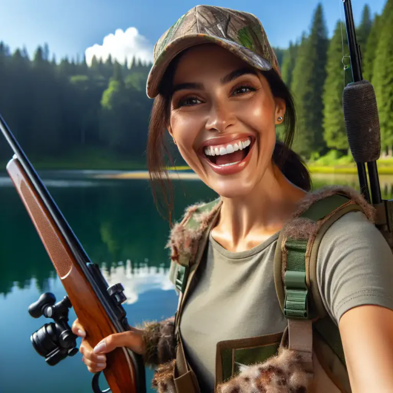 Visual representation of "redneck" - A person who is enthusiastic about high-energy outdoor activities