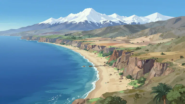 Visual representation of "chile" - A country located in South America, bordered by the Pacific Ocean.