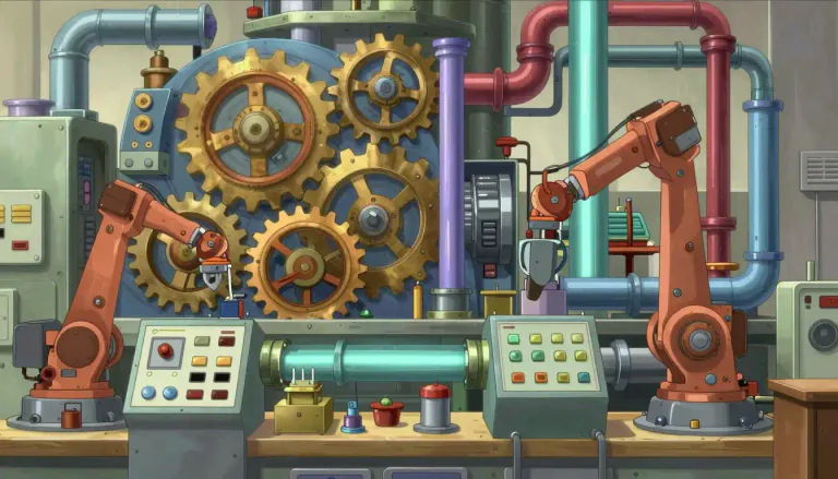 Visual representation of "sophisticated" - Complex, having a lot of different parts and features