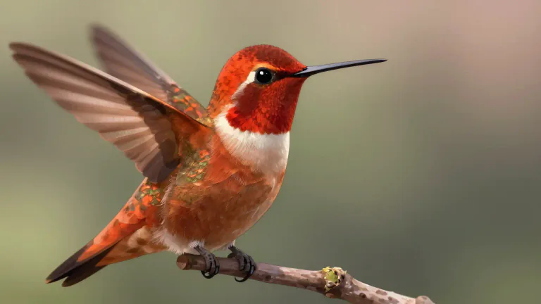 Visual representation of "rufous" - Having a reddish-brown color.