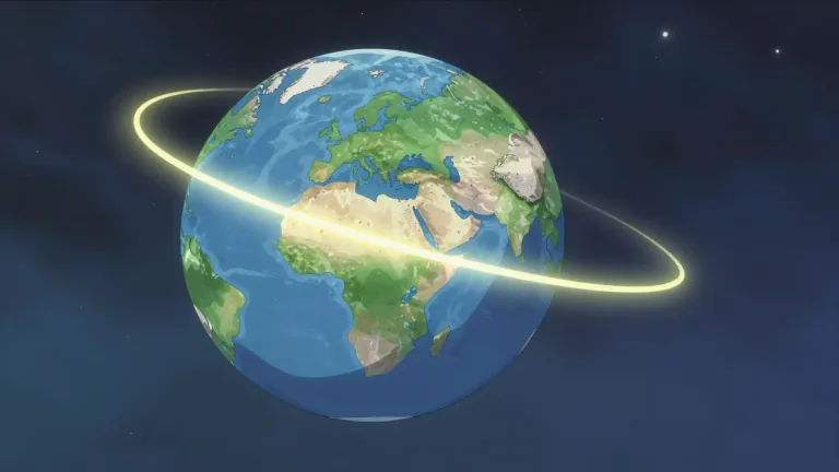 Visual representation of "nutation" - Nutation is a small irregularity in the motion of the Earth's axis that can affect its orientation.