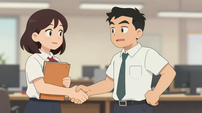 Visual representation of "frenemy" - A person with whom one is friendly despite a fundamental dislike or rivalry.