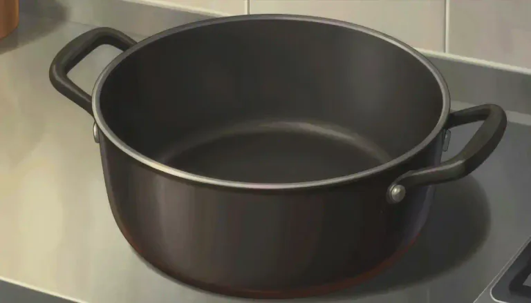 Visual representation of "pot" - A deep round container used for cooking or storing food.