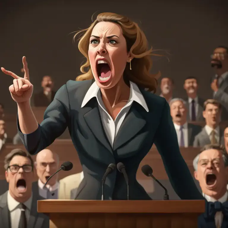 Visual representation of "abuse" - Rude and insulting words said to another person.