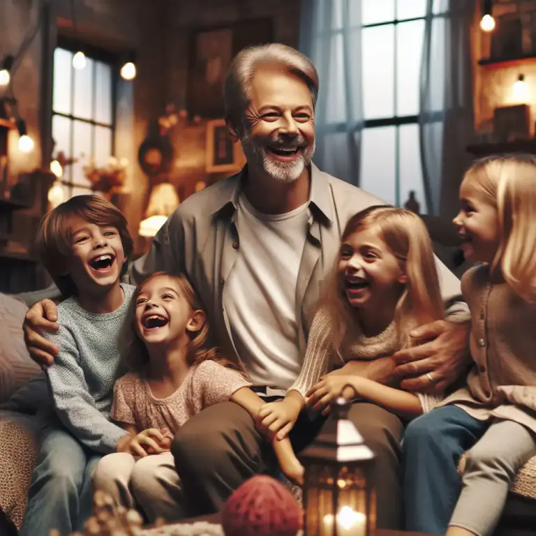 Visual representation of "avuncular" - related to an uncle