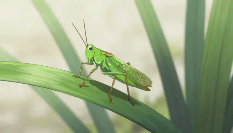 Visual representation of "leafhopper" - A type of small, jumping insect that feeds on plants and is known for its ability to hop quickly from place to place.