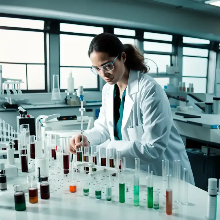 Visual representation of "investigator" - A researcher or scientist who carries out investigations in a particular field.