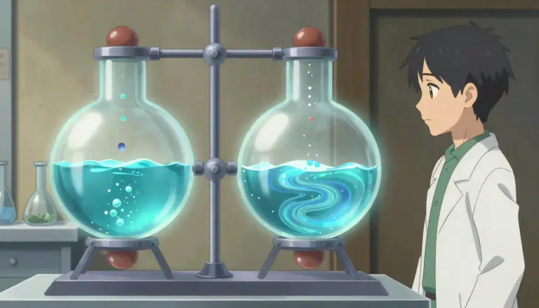 Visual representation of "equilibrate" - To bring into or maintain a state of equilibrium or balance.