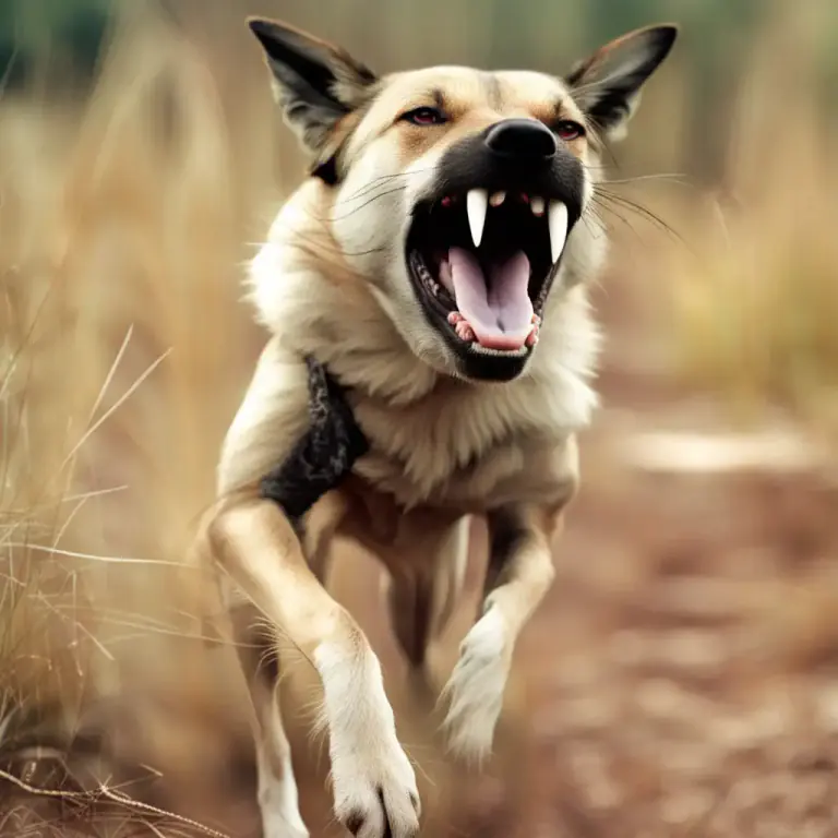 Visual representation of "rabid" - Suffering from rabies, a deadly virus that affects animals and can be spread to humans.