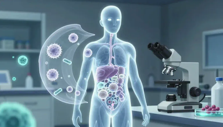 Visual representation of "immunological" - Related to the immune system, its processes, or its study.