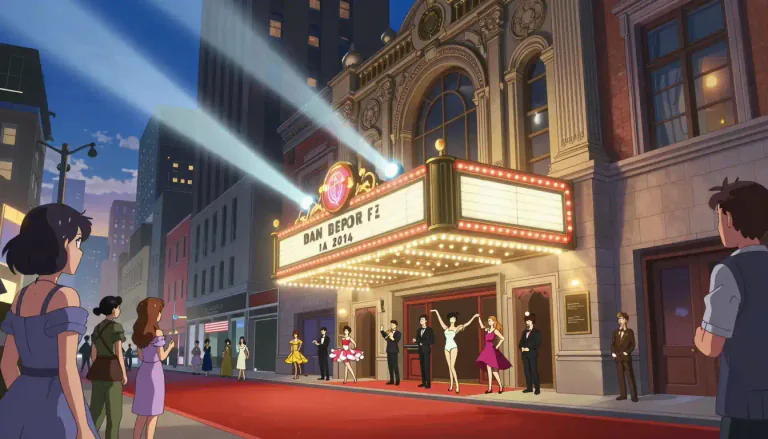 Visual representation of "broadway" - A part of the official name of various theatre and entertainment venues located outside of New York, often indicating high quality.