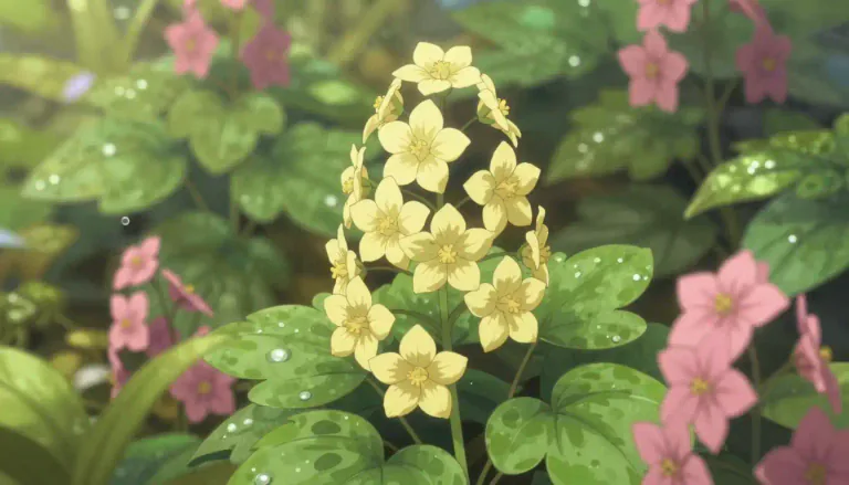 Visual representation of "epimedium" - A type of flowering plant from the genus Epimedium, often used in traditional medicine for various health benefits.