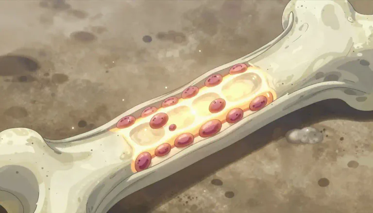 Visual representation of "osteoblastic" - Relating to or denoting the cells that are involved in the formation of bone.