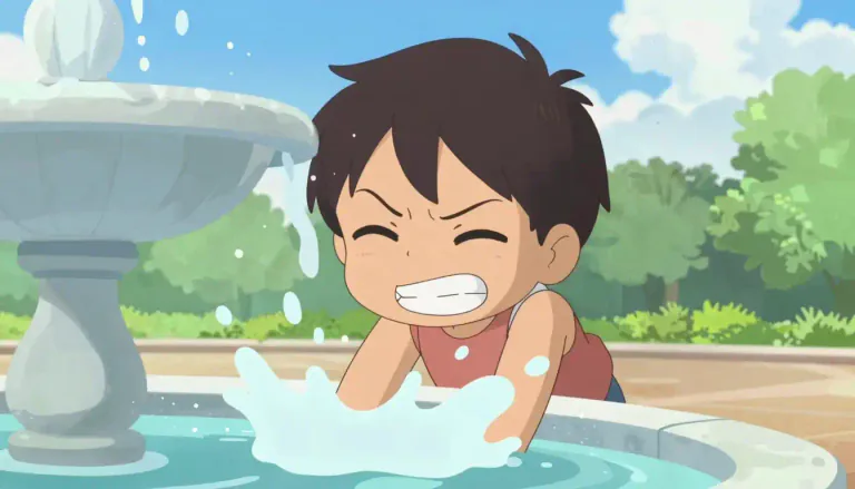 Visual representation of "impish" - Mischievous or playful, especially in a teasing way