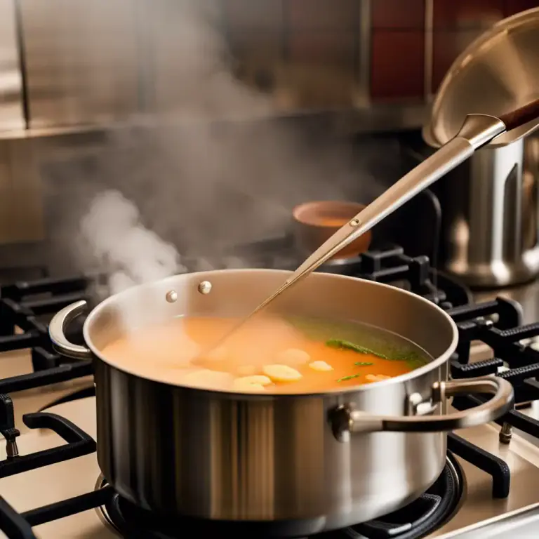 Visual representation of "kettle" - A deep, round metal pot used for cooking or boiling.