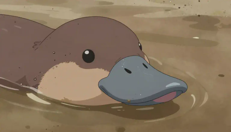 Visual representation of "duckbill" - A flattened, tapering snout or bill resembling that of a duck, primarily found in certain mammals like the platypus.