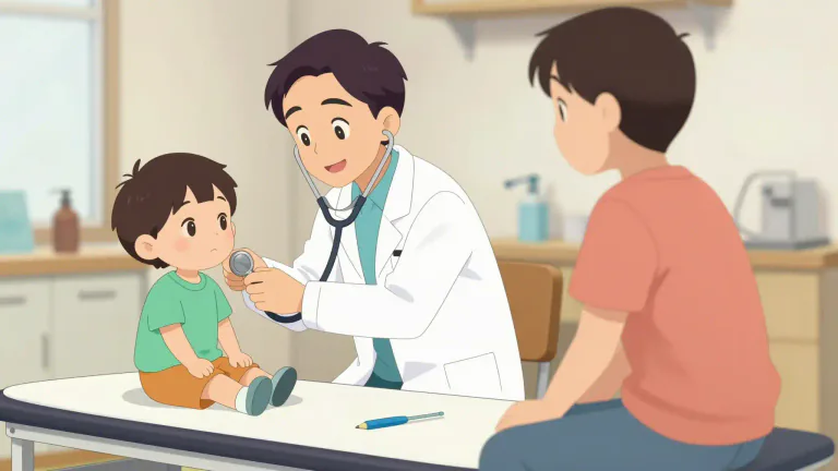 Visual representation of "pediatrician" - A doctor who specializes in medical care for children.
