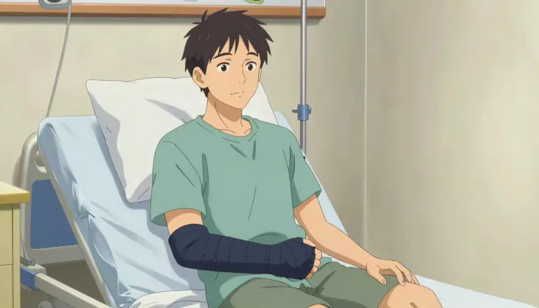 Visual representation of "maim" - To injure someone so that part of their body is permanently damaged.