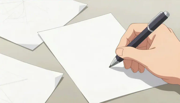Visual representation of "paper" - A thin material used for writing, printing, drawing, wrapping, etc.