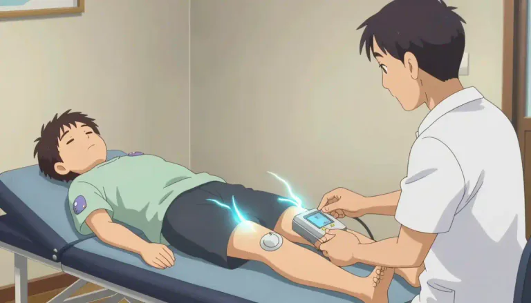 Visual representation of "electrotherapy" - Electrotherapy is a therapeutic treatment that uses electrical energy to relieve pain and promote healing in tissues.